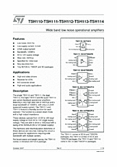 DataSheet TSH114 pdf